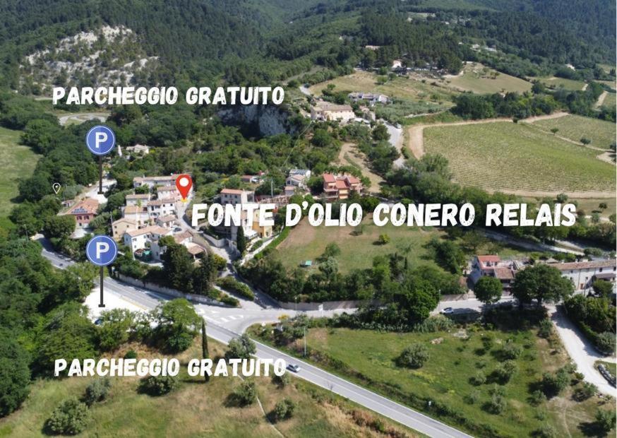 Fonte D'Olio Conero Relais Panzió Sirolo Kültér fotó